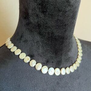 Vintage Coin Pearl Necklace